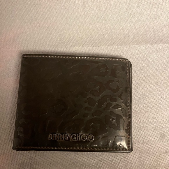 059053H YV Jimmy Choo Wallet Brown Leather - Picture 3 of 6